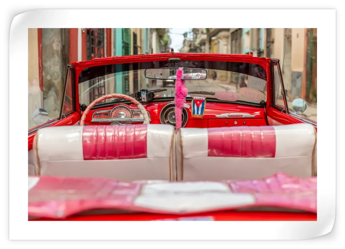 50’s Car Havana Wall Art