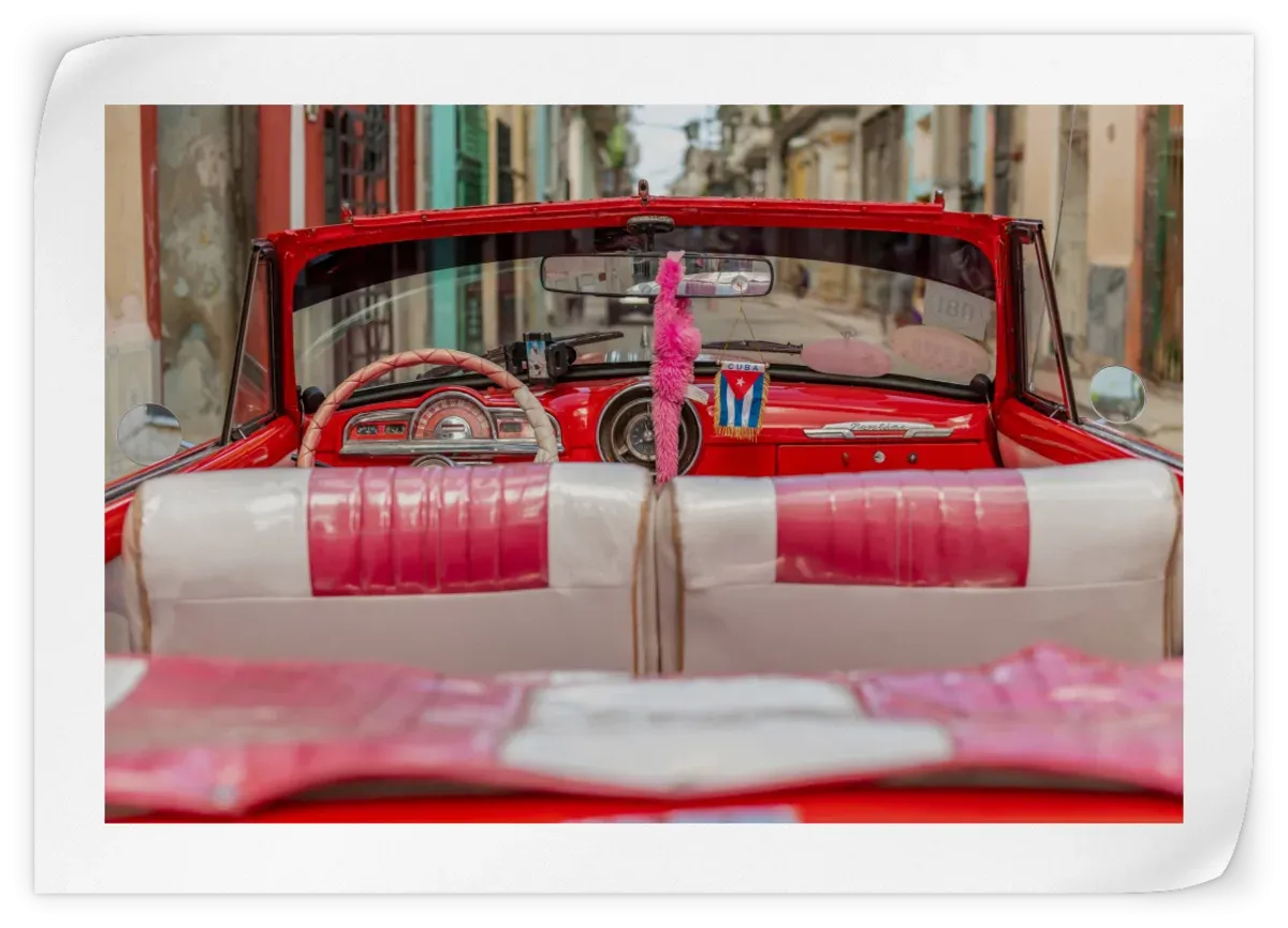 50’s Car Havana Wall Art