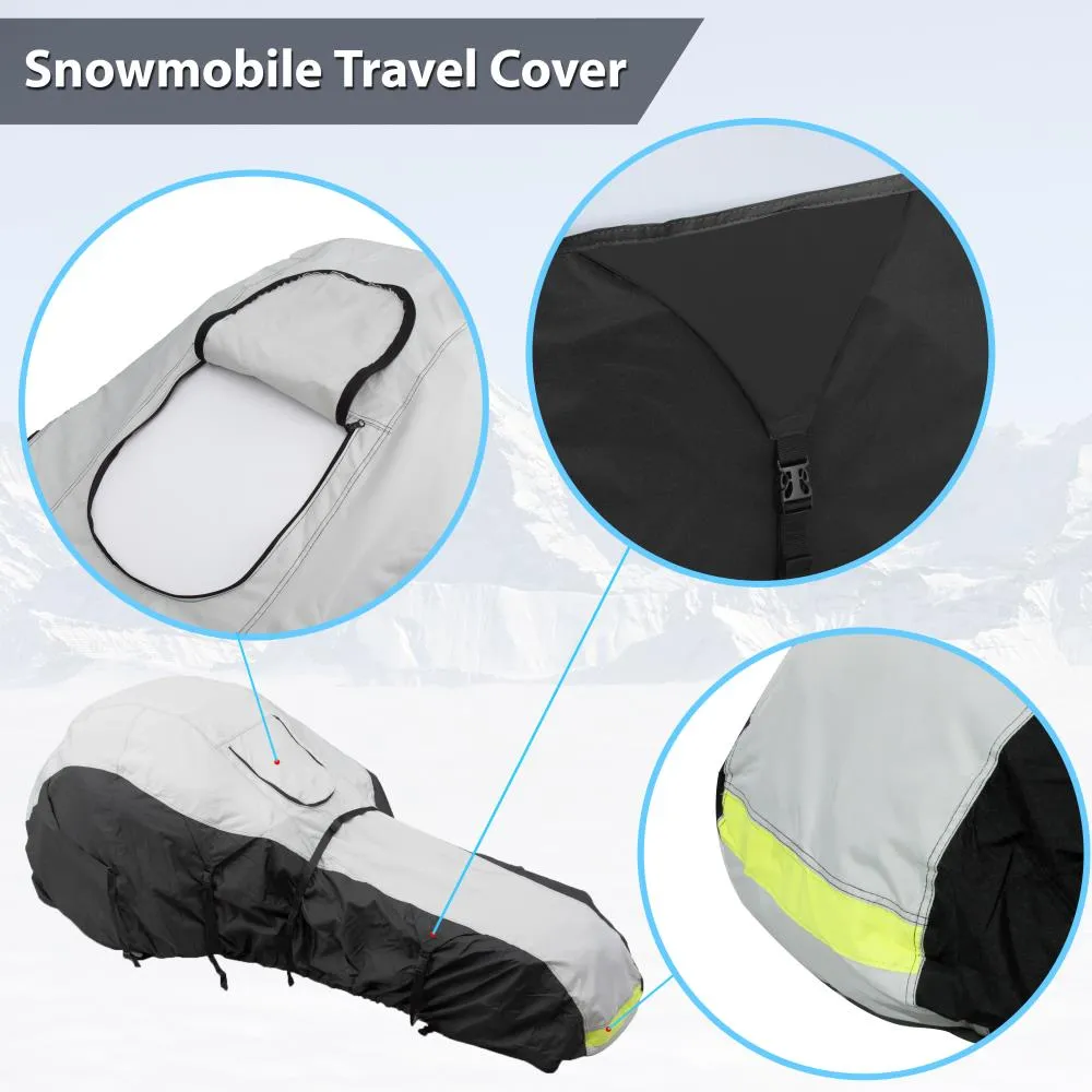 Armor Shield Deluxe Snowmobile Cover - Universal Cover For Snowmobiles (119’’ - 127’’ -Inches)