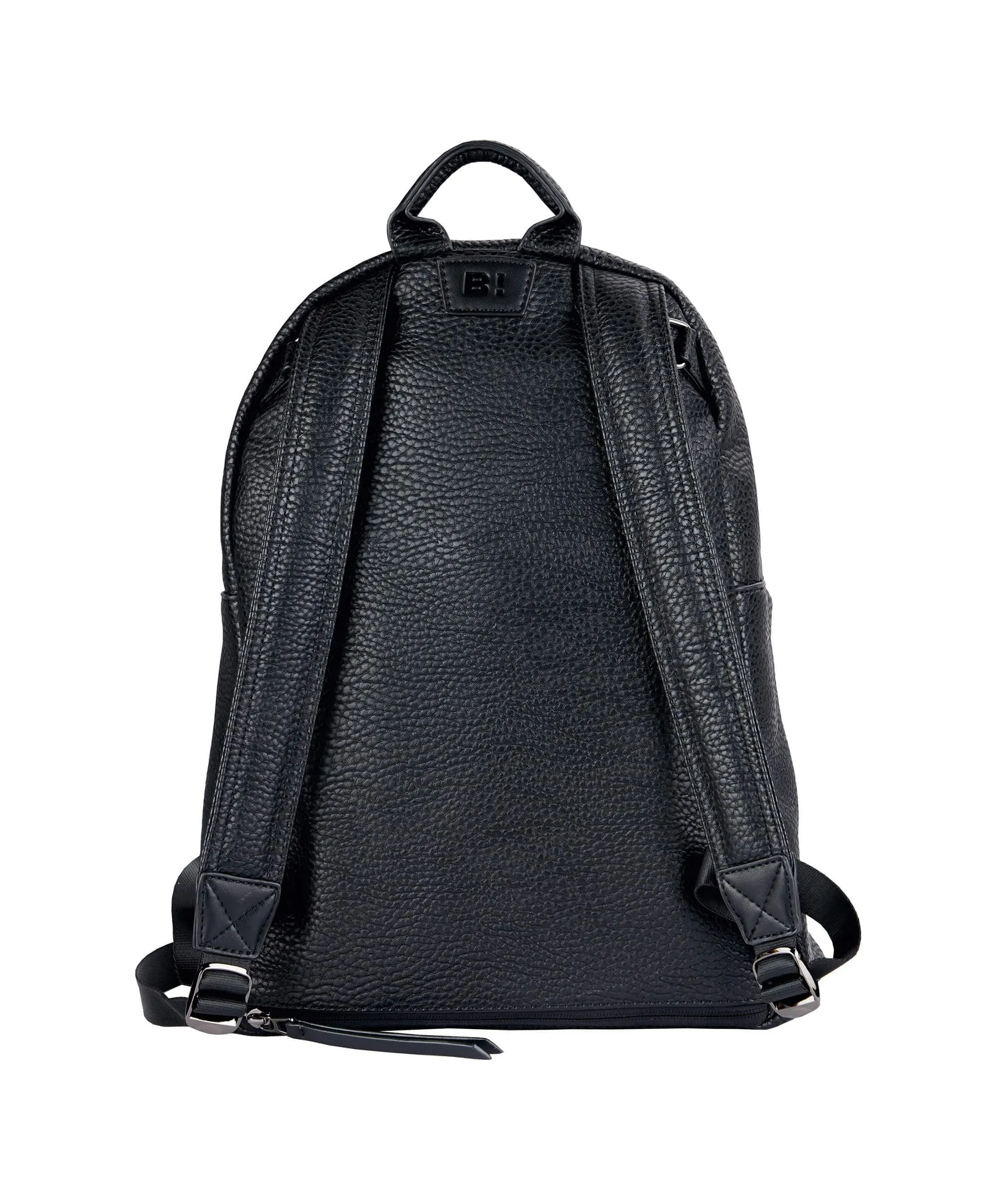 Bababing Luca Vegan Leather Changing Backpack – Black