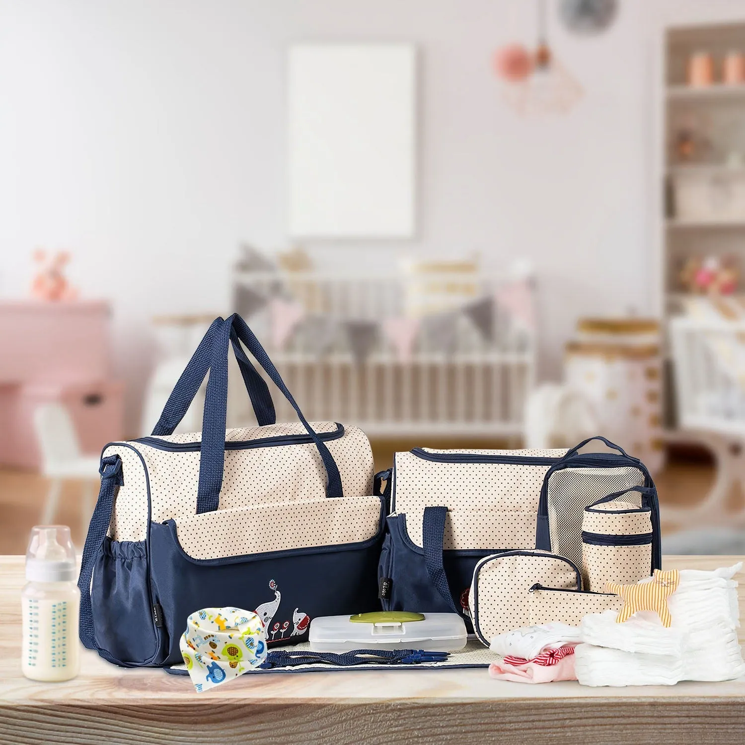 Baby Nappy Diaper Mummy Bags Set