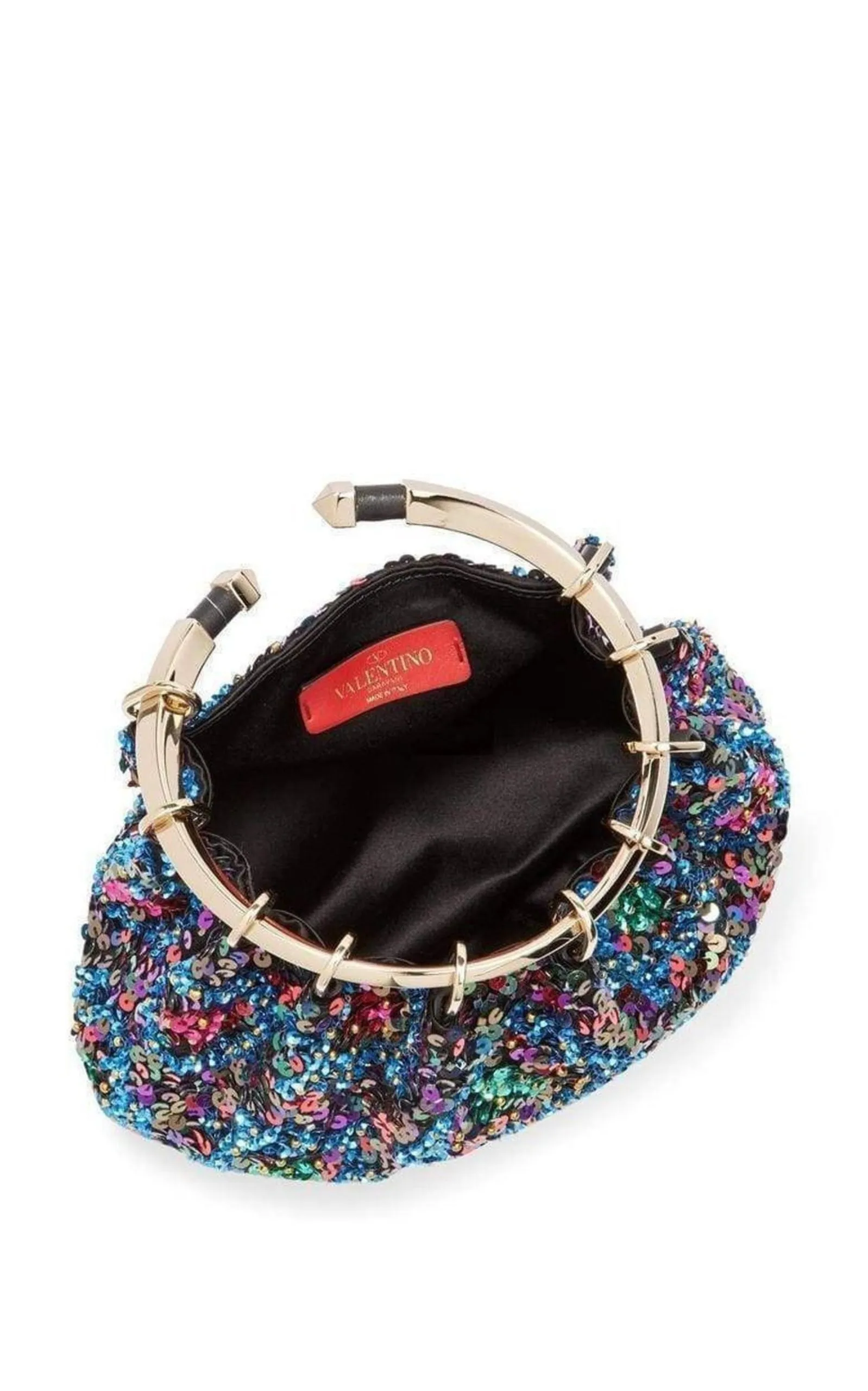 Bebop Loop Sequin Clutch