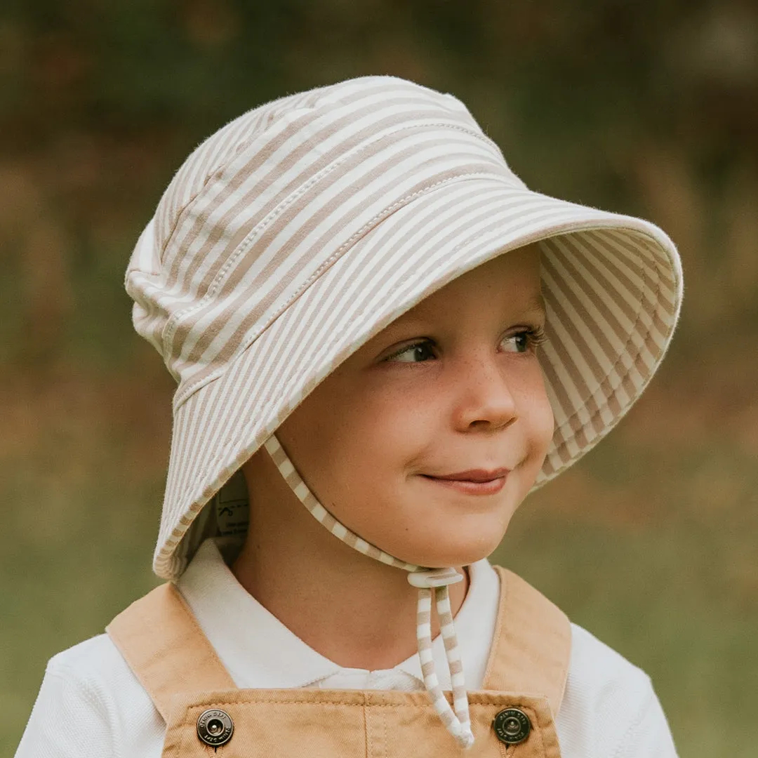 BEDHEAD CLASSIC BUCKET HAT - NATURAL STRIPE