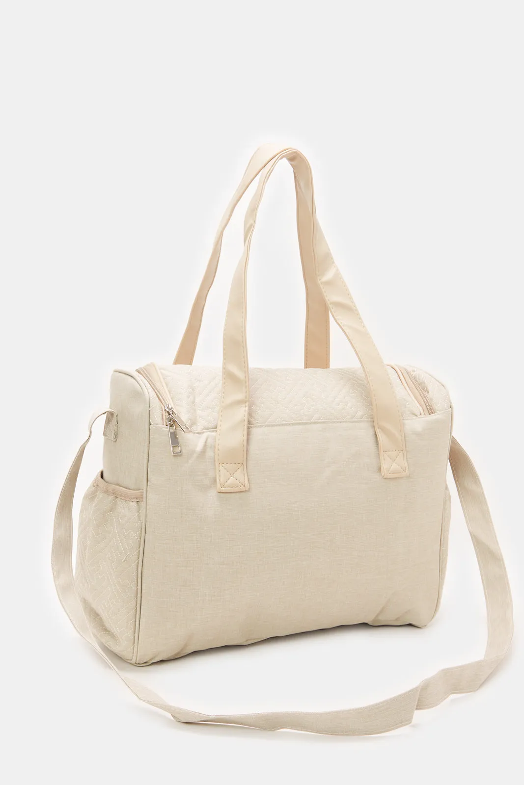 Beige Diaper Bag