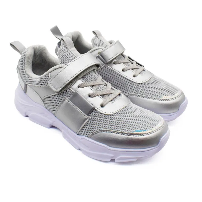 Buggies Retro Kids Shoes - Silver