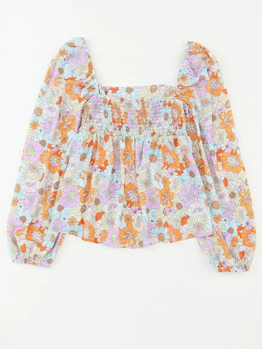 Captivating Floral Print Blouse