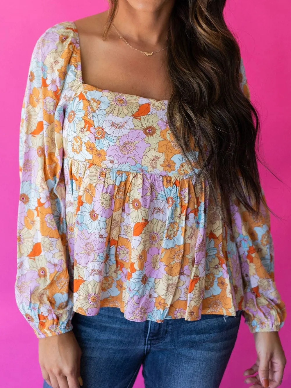 Captivating Floral Print Blouse