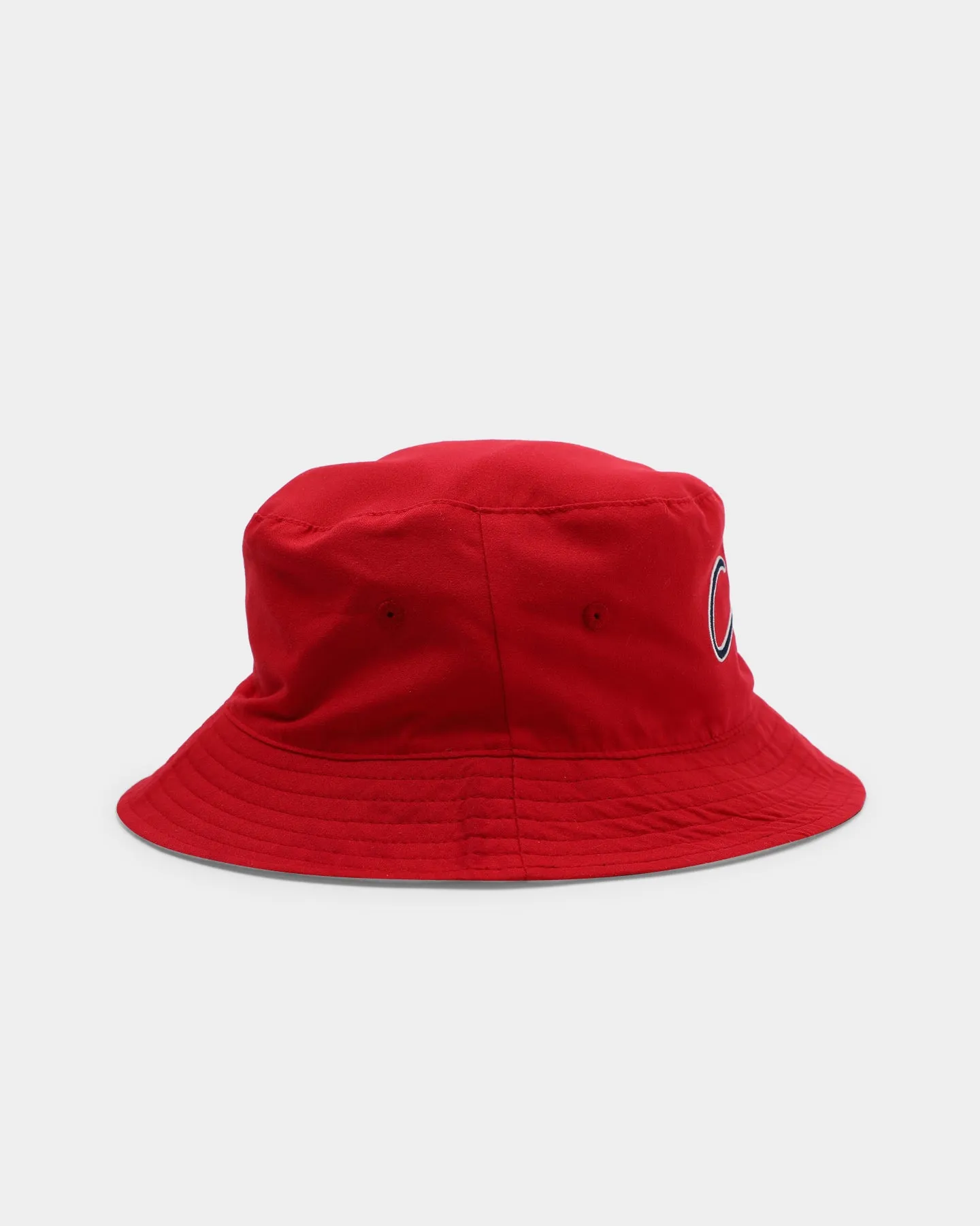 Carre Paris City Reversible Bucket Hat Navy/Red