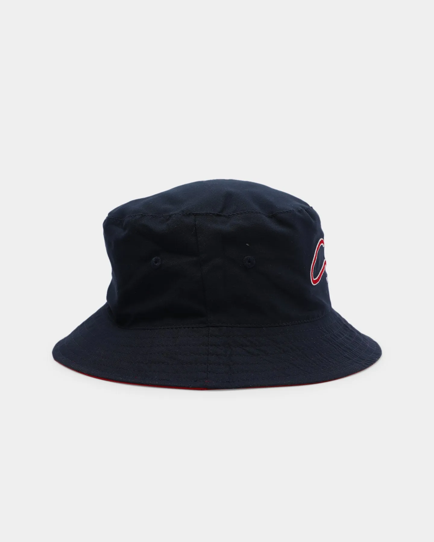 Carre Paris City Reversible Bucket Hat Navy/Red