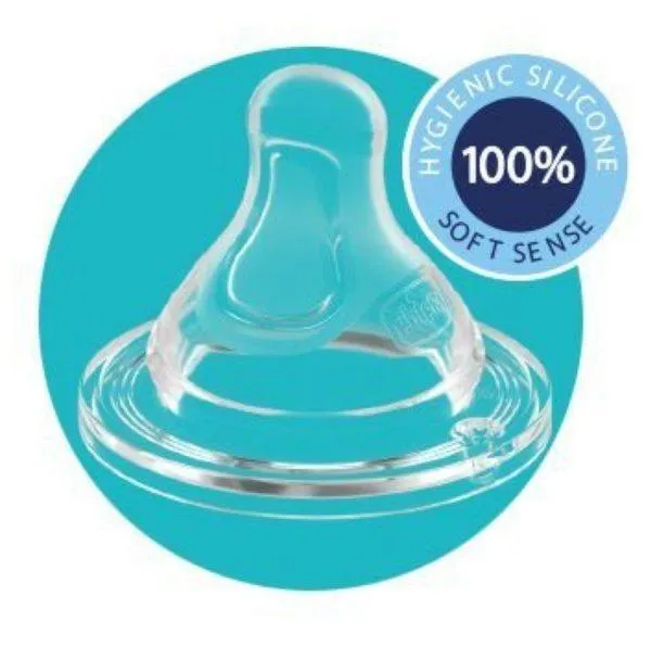 Chicco Well-Being Glass Bottle