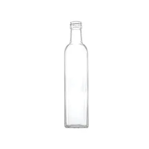 Consol Glass Olive Oil Bottle 500ml Flint without lid (24 Carton Pack).