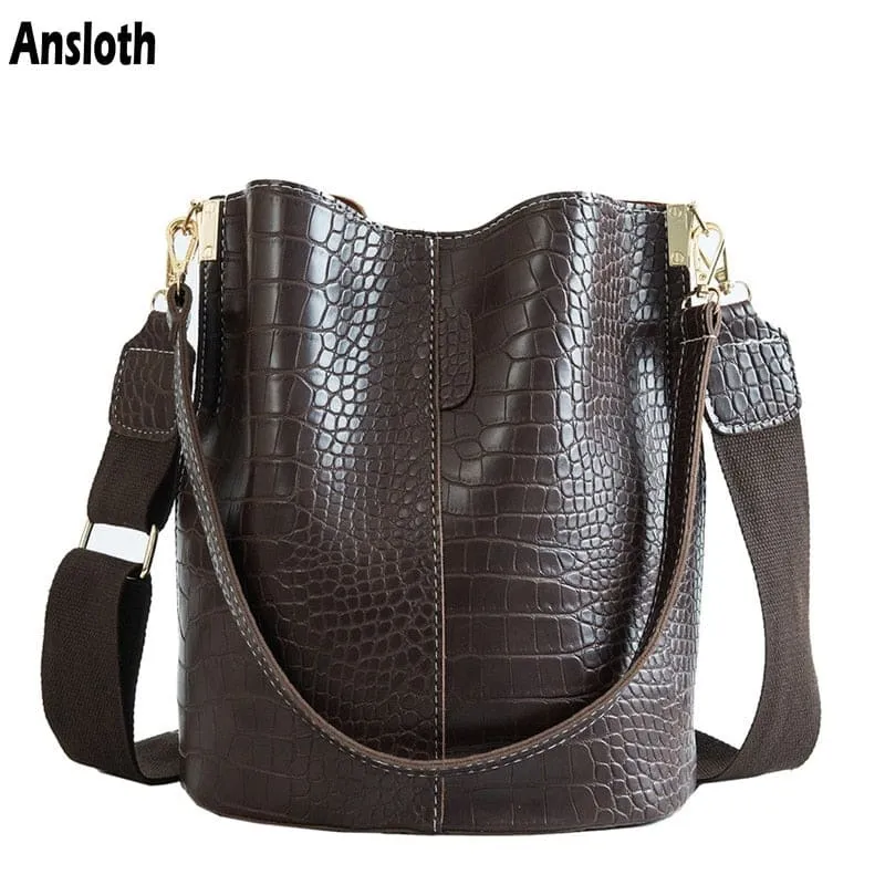 Crocodile Crossbody Bag for Women in Luxurious Style