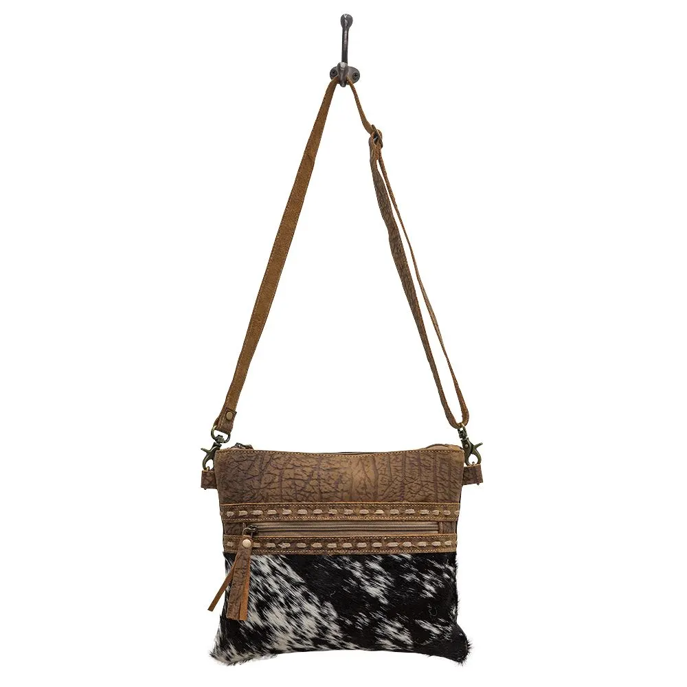 Diaz Canvas and Hair-On Concealed Crossbody