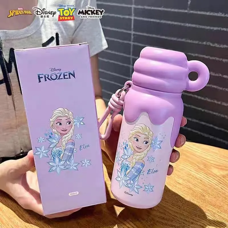 Disney's Melt into Magic Insulated Bottles-Stylish Leak-Proof Water Bottle for Kids