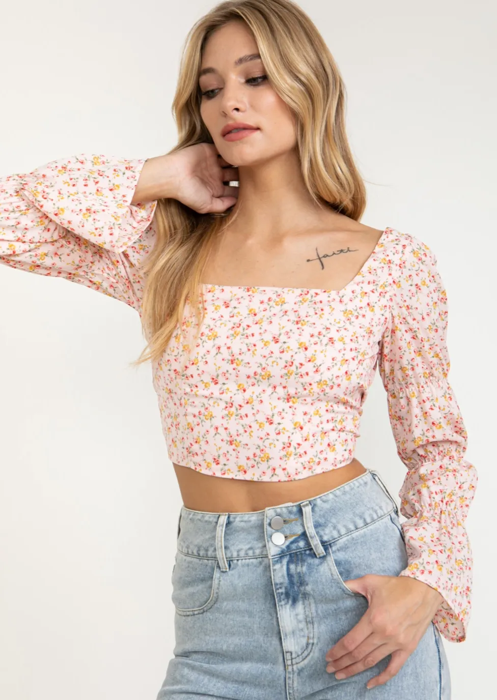 Don't Hold Back Floral Top