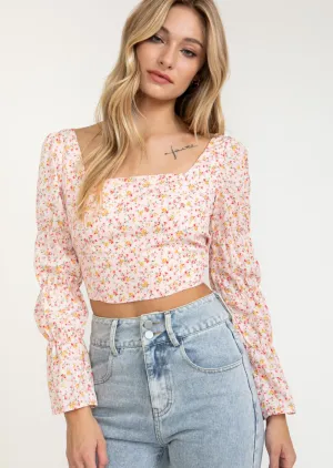 Don't Hold Back Floral Top