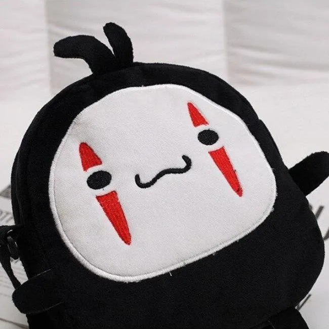 Faceless Man Shoulder Bag: Anime inspired mini messenger bag