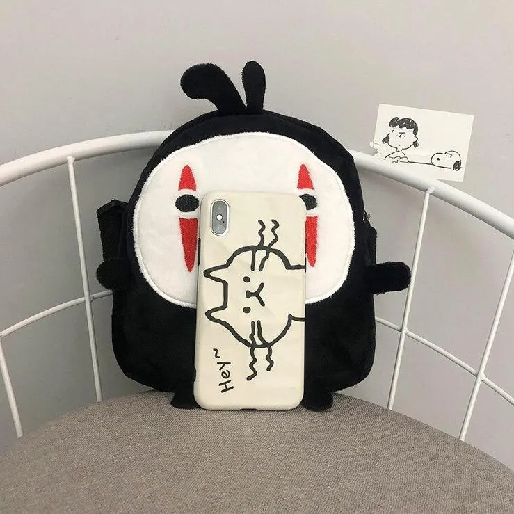 Faceless Man Shoulder Bag: Anime inspired mini messenger bag