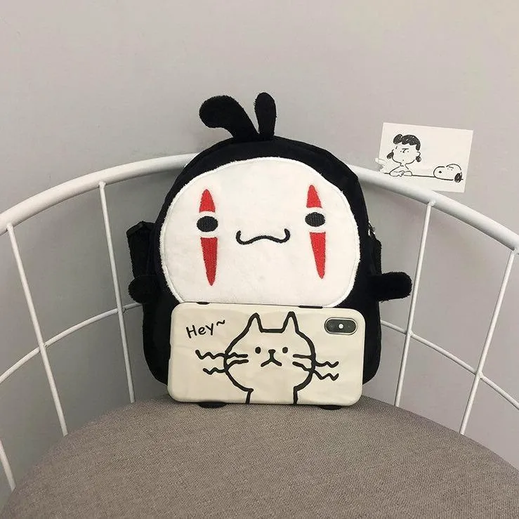 Faceless Man Shoulder Bag: Anime inspired mini messenger bag