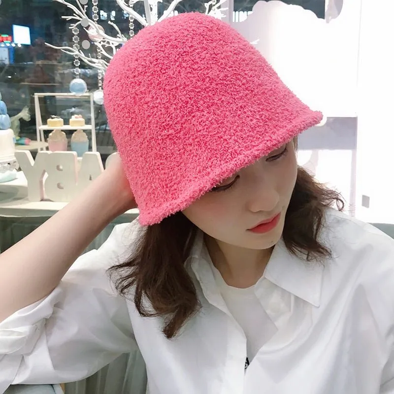 Fuzzy Bucket Hat