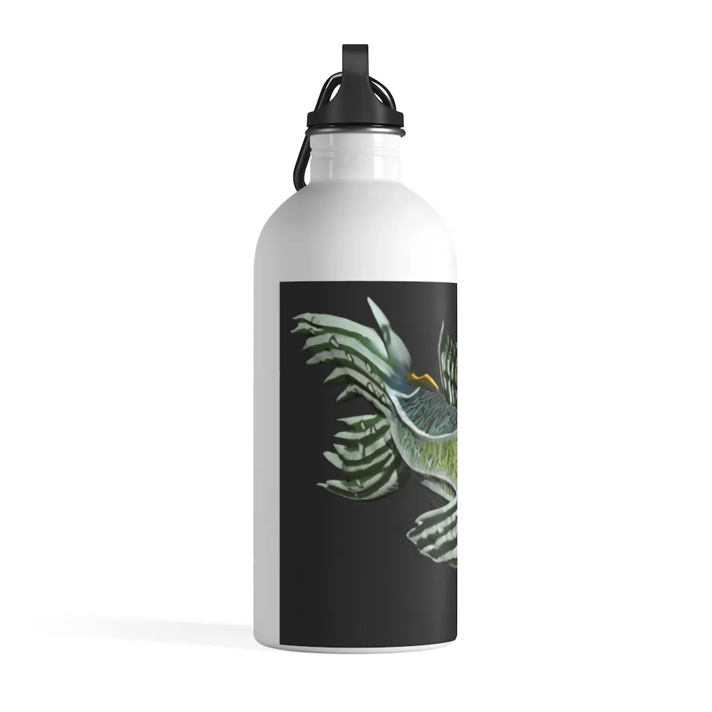 Green Fish Stainless Steel Water Bottle