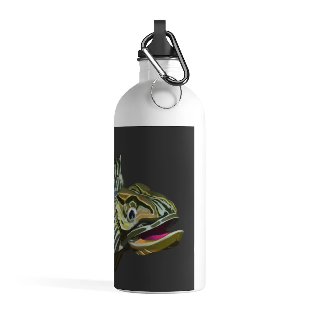 Green Fish Stainless Steel Water Bottle