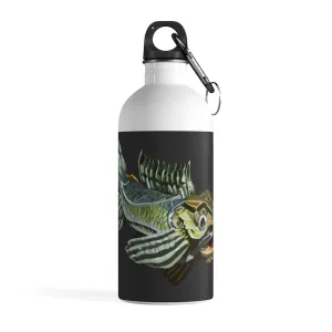 Green Fish Stainless Steel Water Bottle