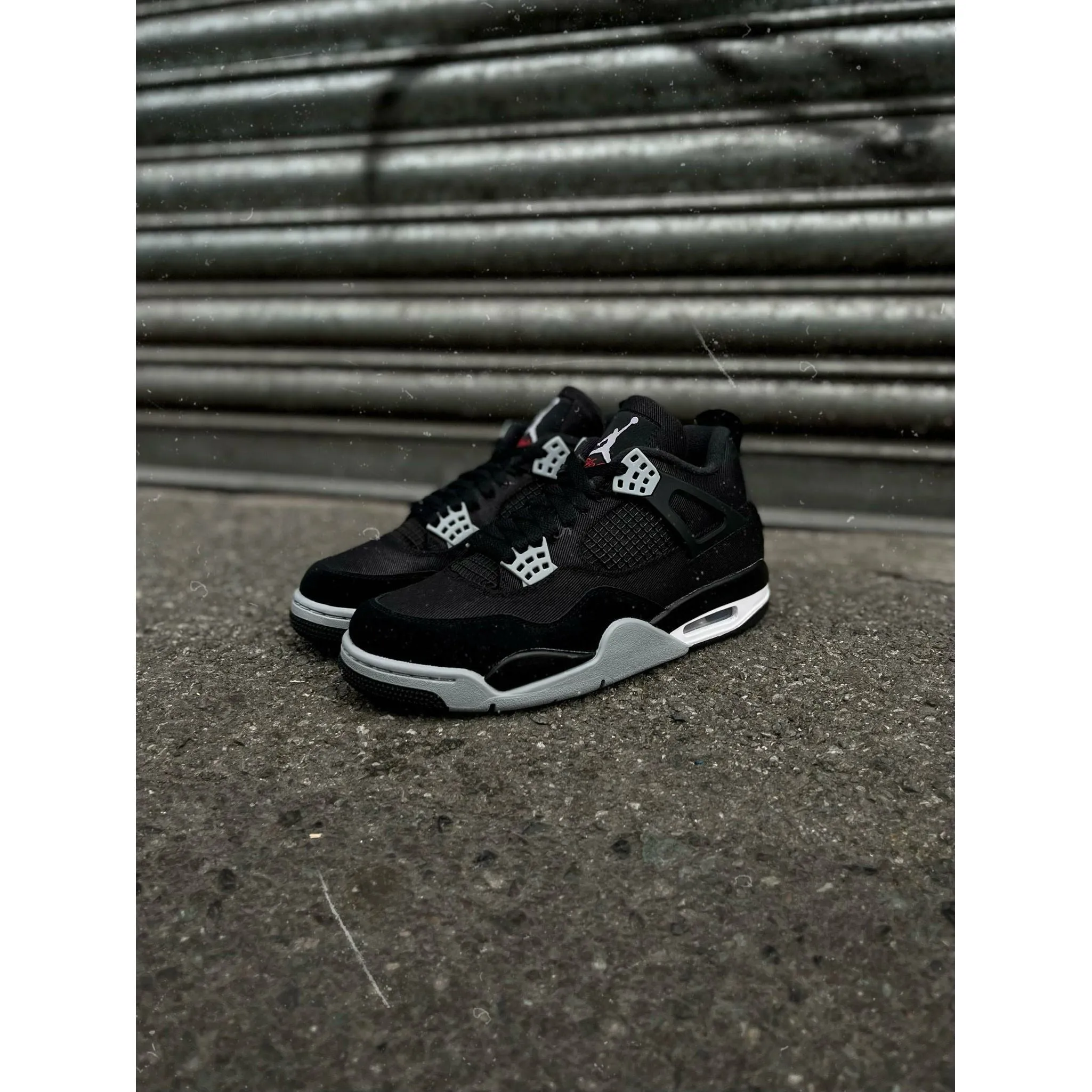 Jordan 4 Retro SE Black Canvas