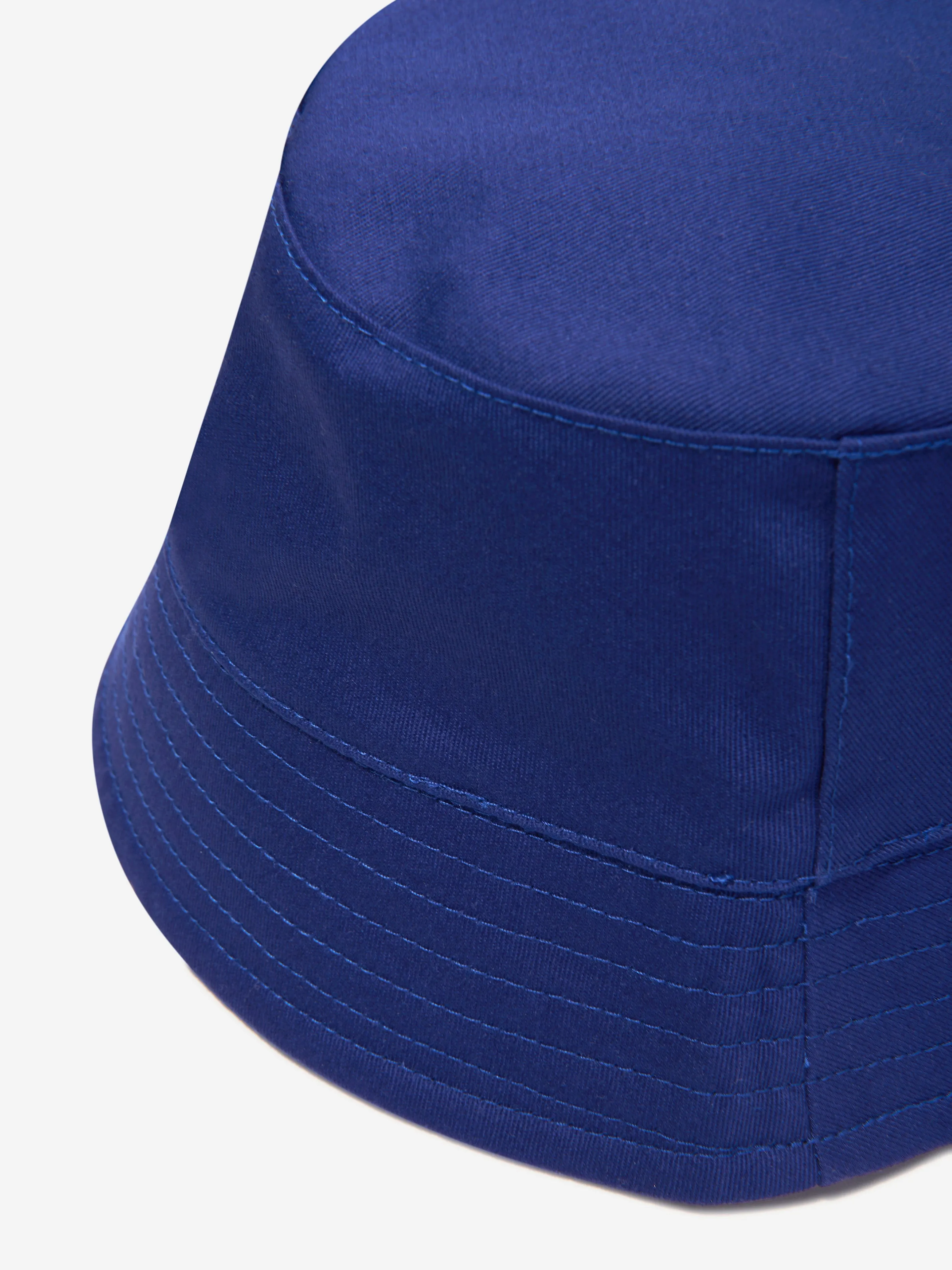 KENZO Kids Logo Bucket Hat in Navy