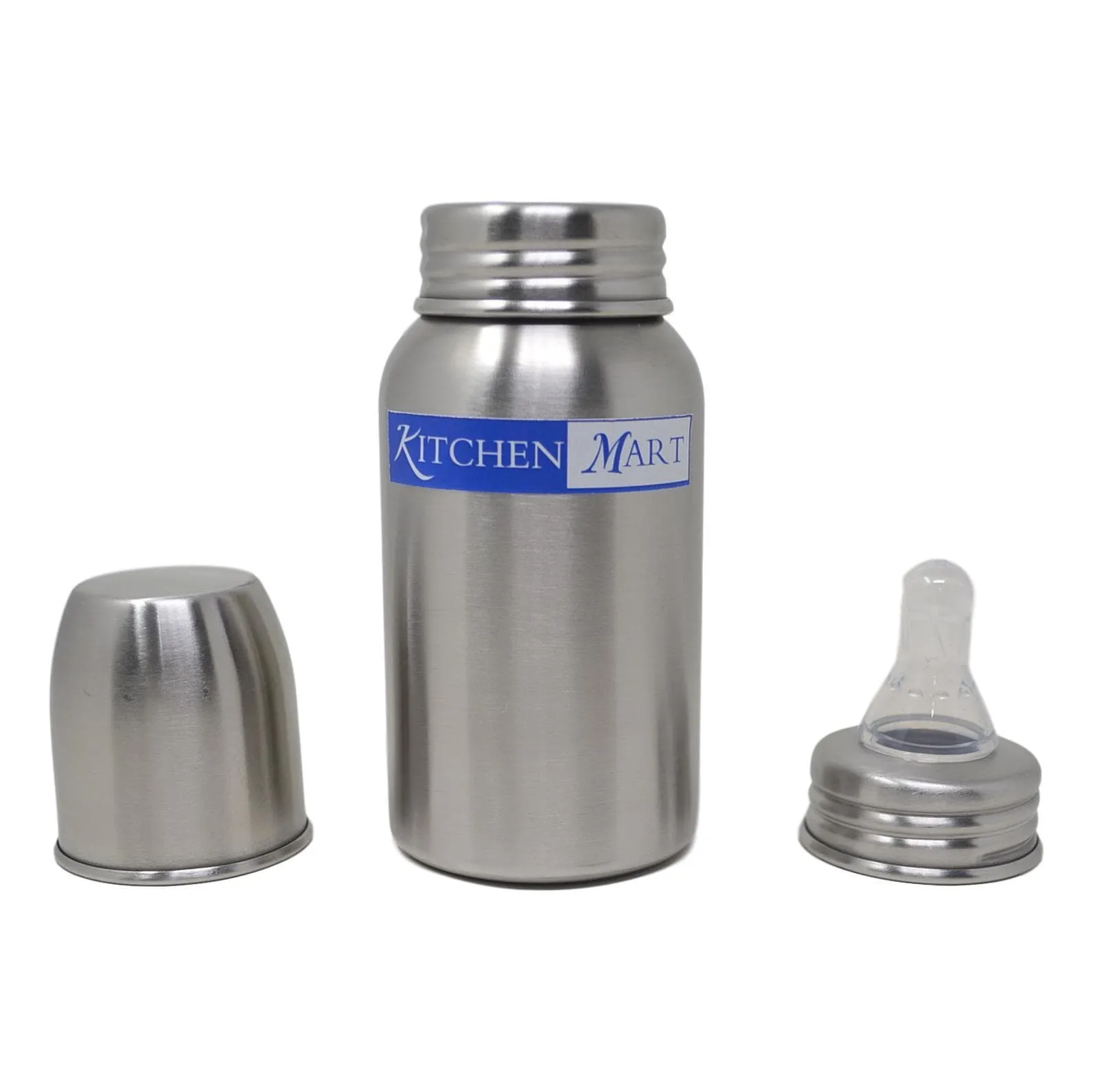 Kitchen Mart Stainless Steel Feeding Bottle Matt Finish