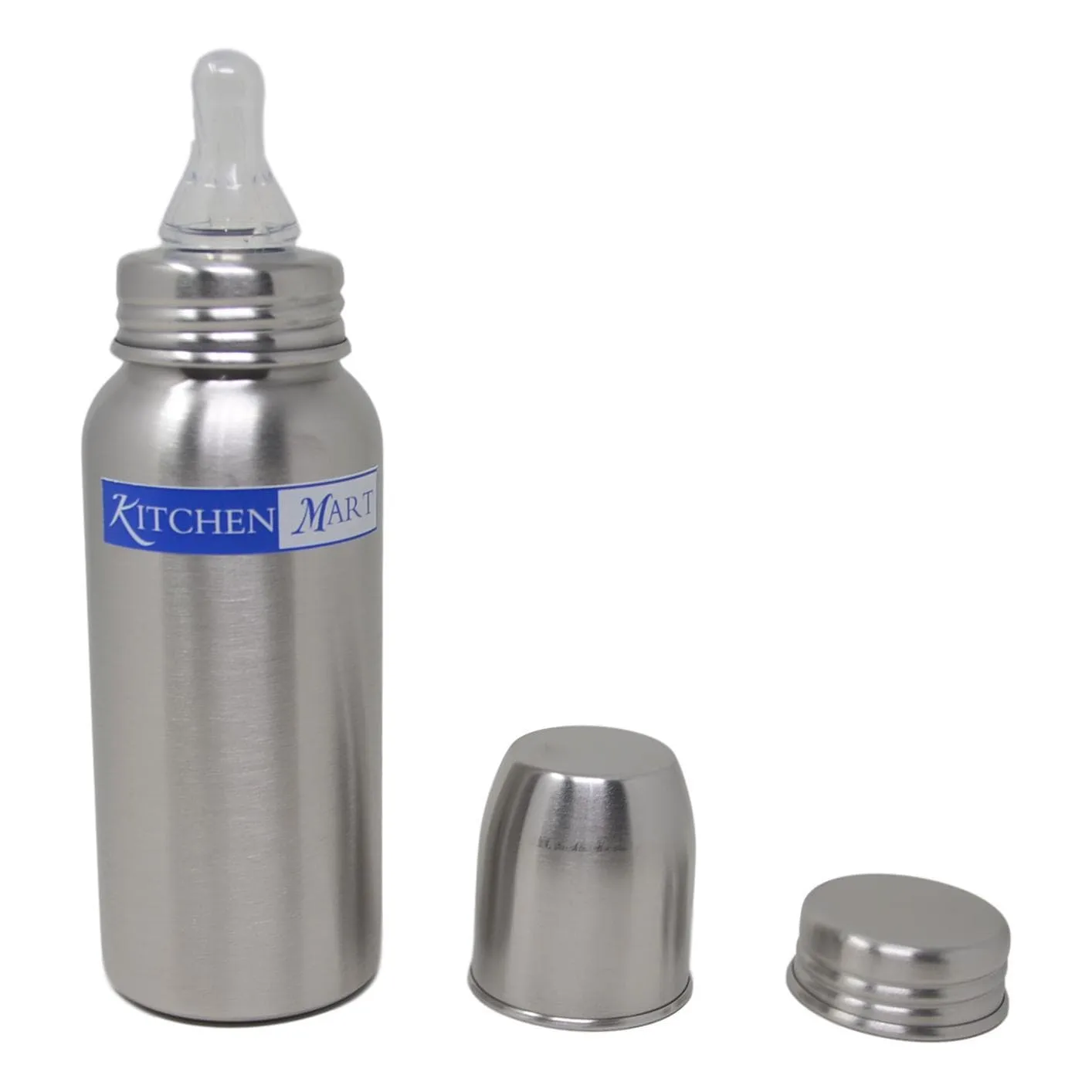 Kitchen Mart Stainless Steel Feeding Bottle Matt Finish