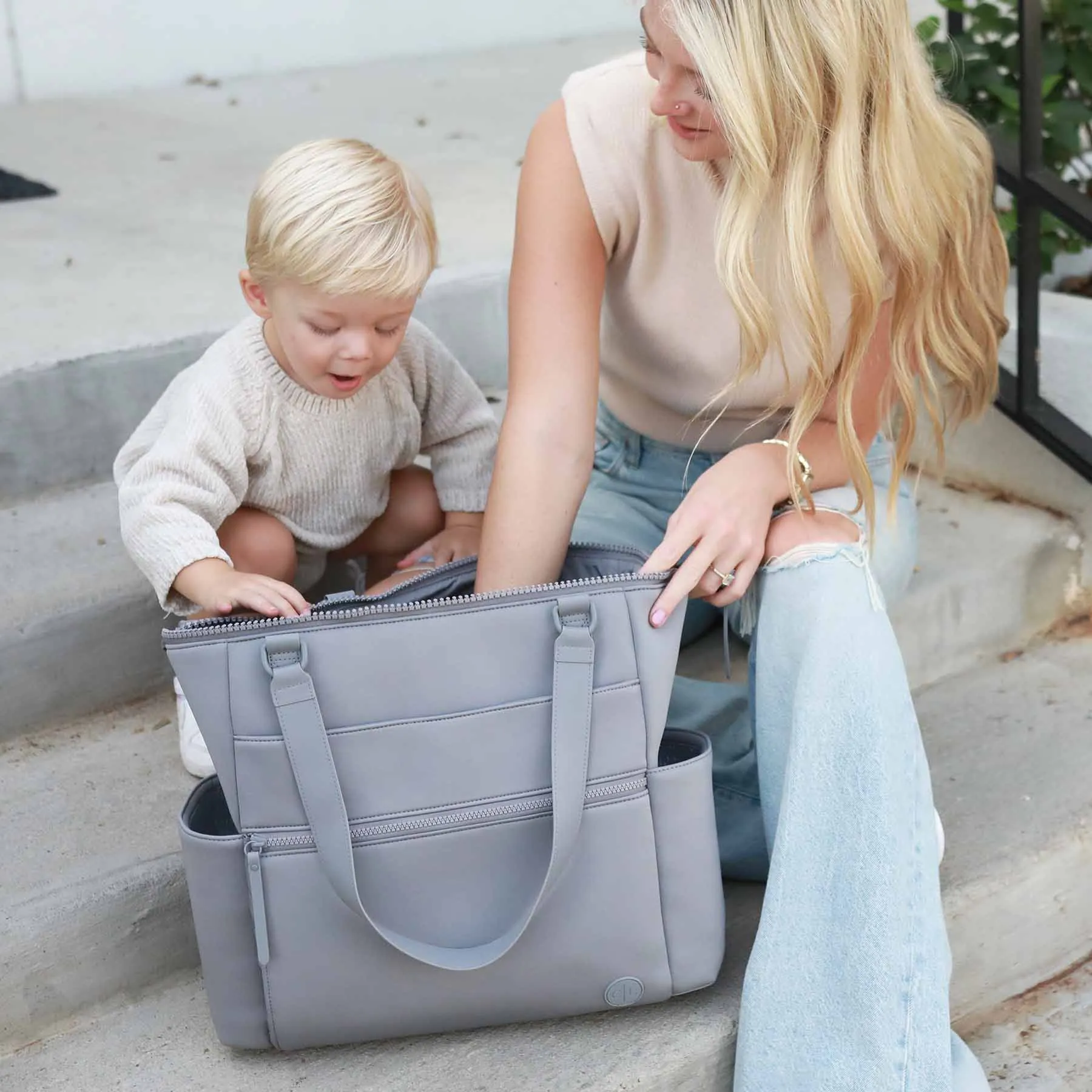 Lane Convertible Diaper Bag Totes