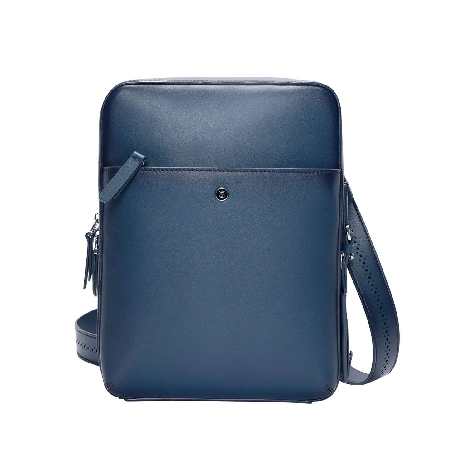 Lapis Bard Ducorium Kent 10.9 inch Crossbody Travel Bag - Navy