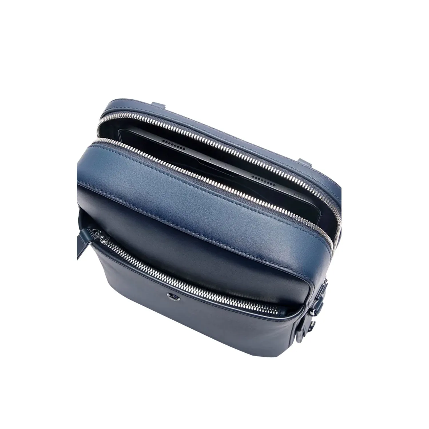 Lapis Bard Ducorium Kent 10.9 inch Crossbody Travel Bag - Navy