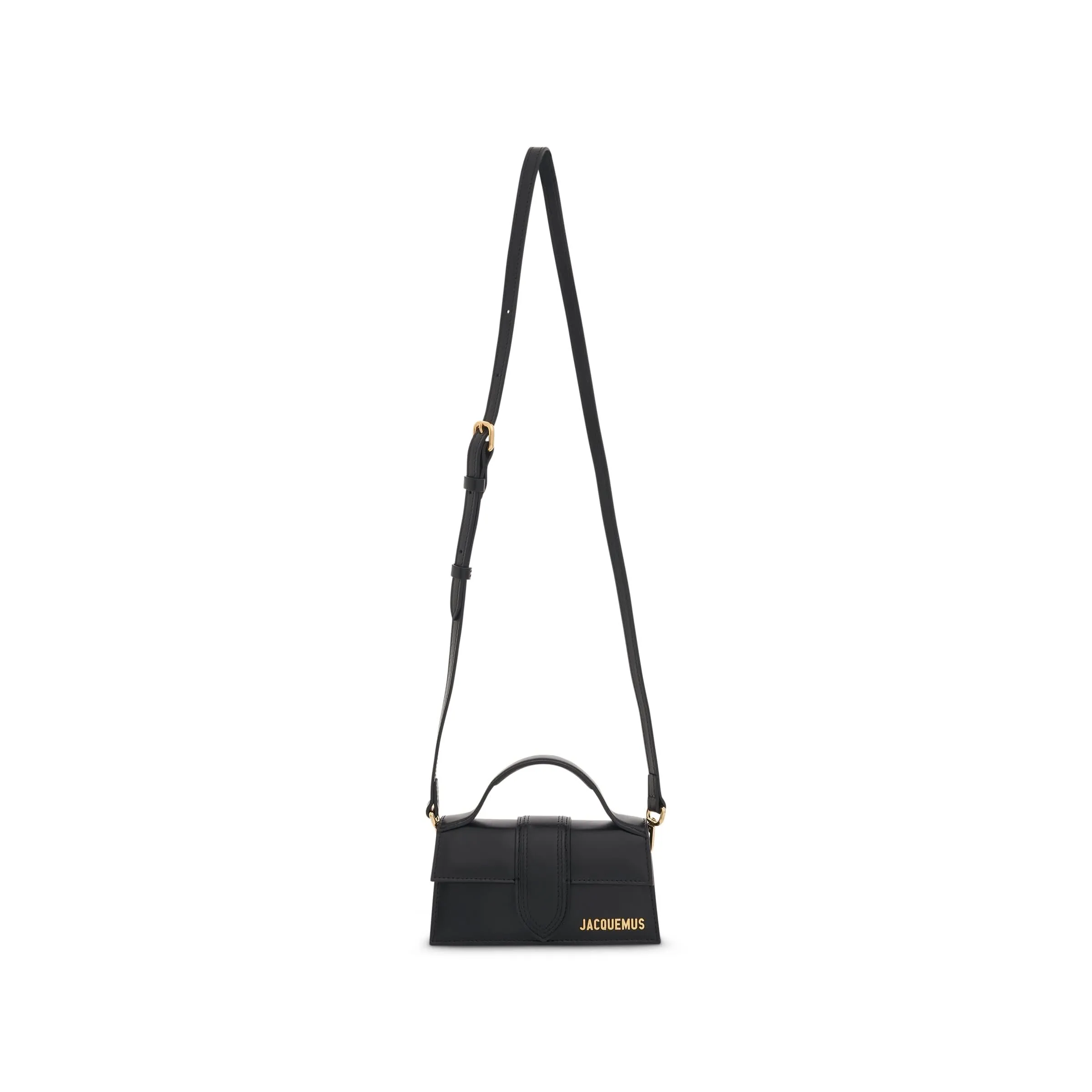 Le Bambino Mini Leather Bag in Black