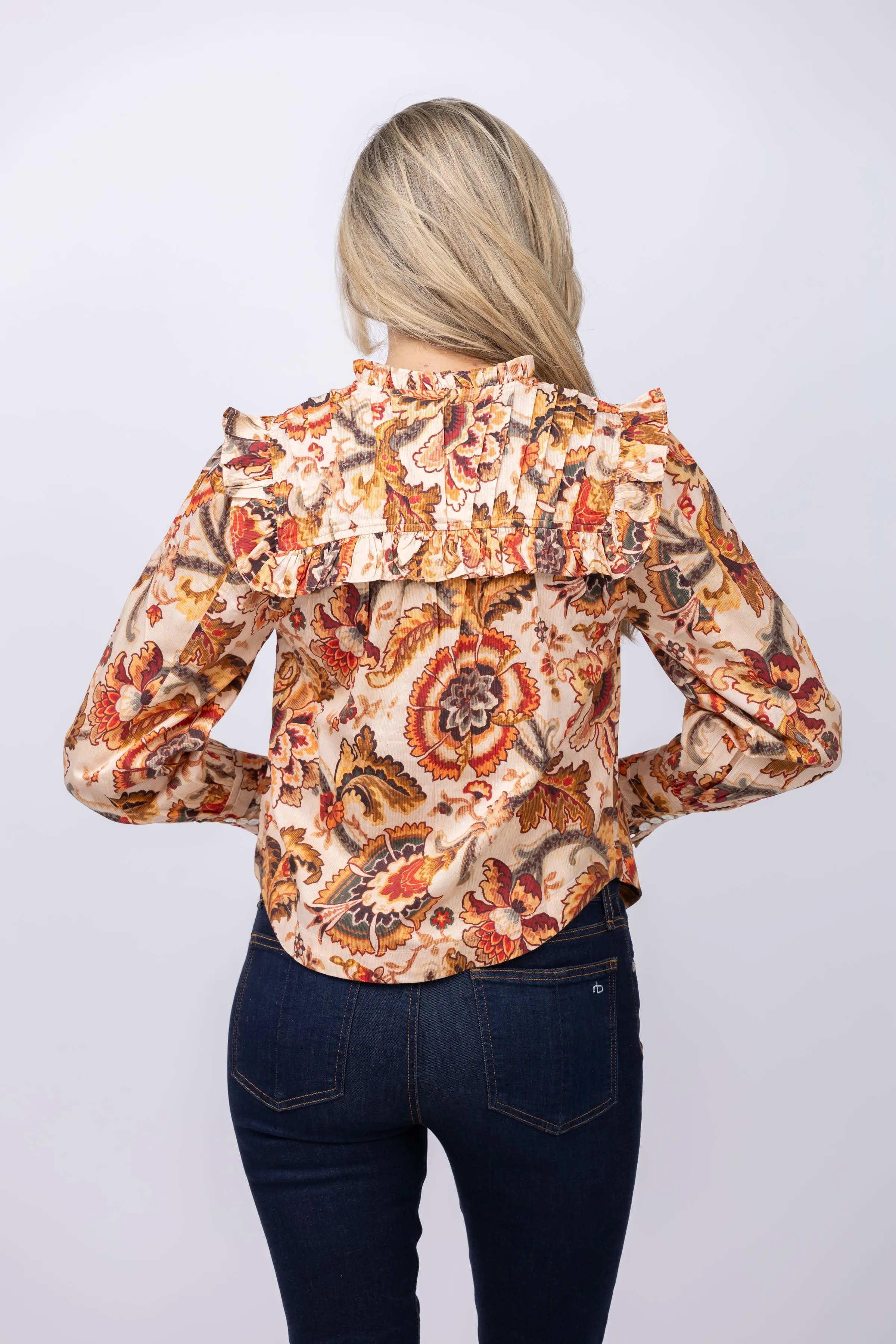 Love The Label Tallulah Top in Fiona Floral