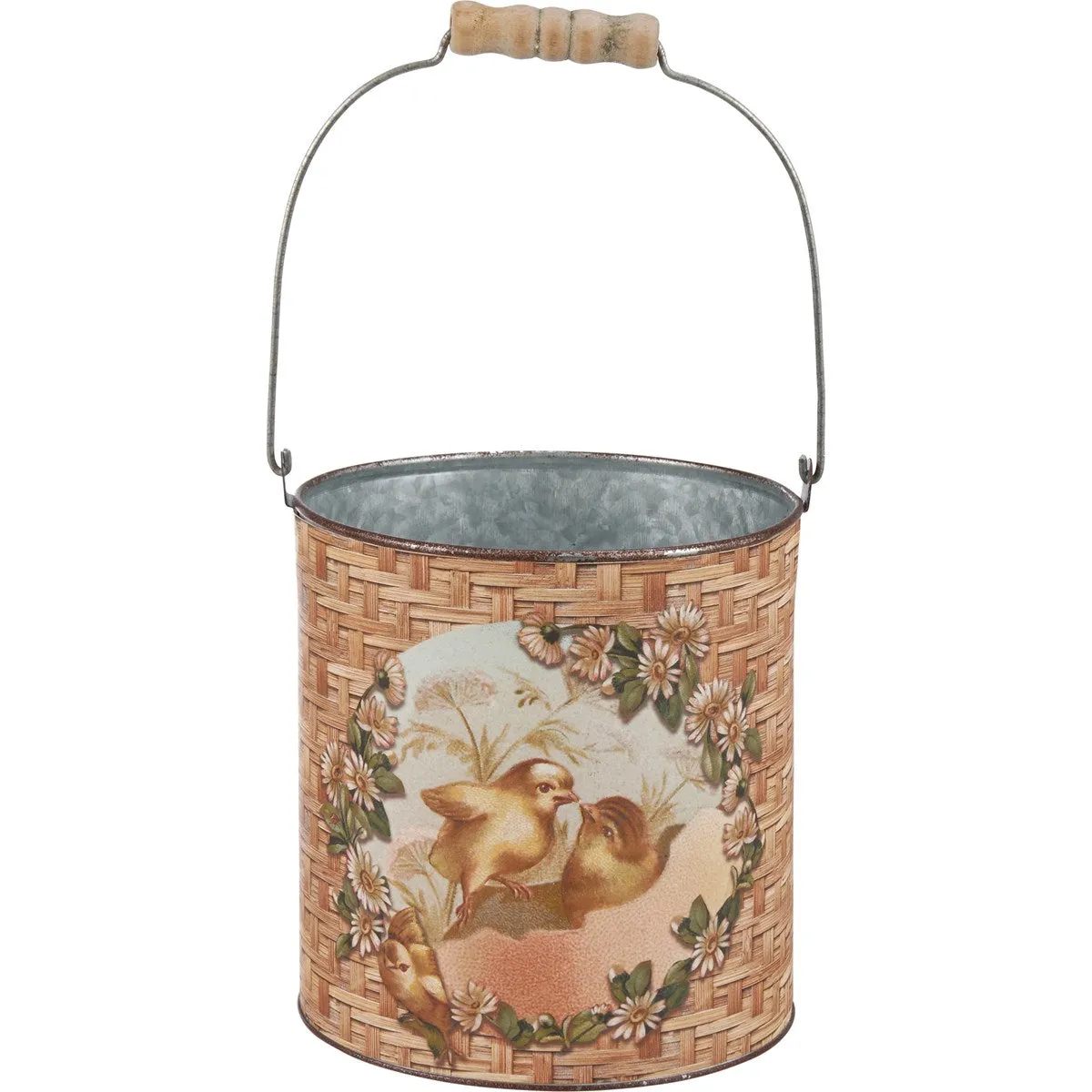 Medium Rustic Chicks Bucket