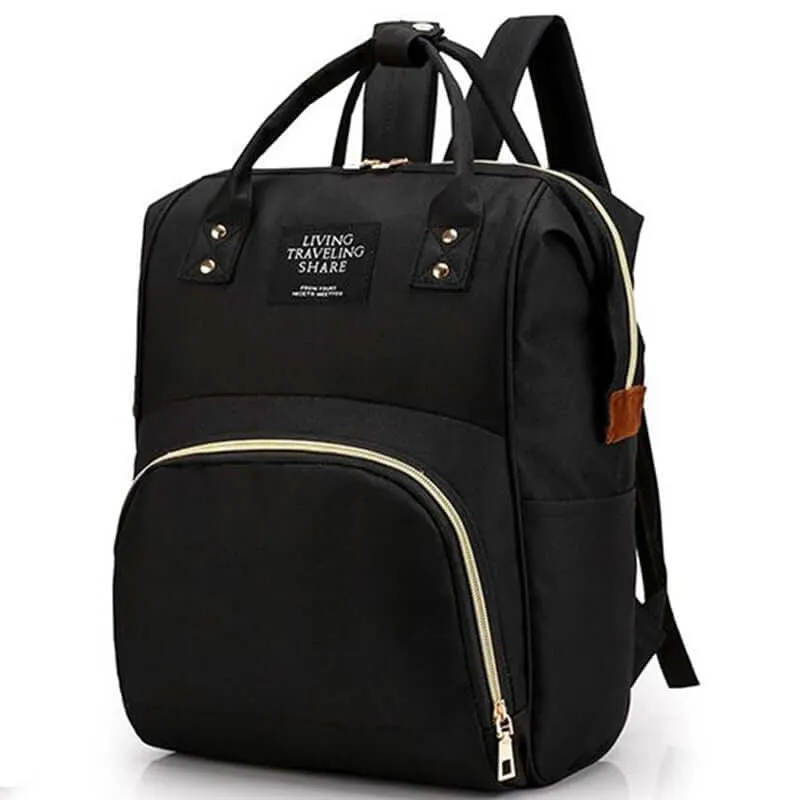 Nappy Bag Mummy Bag Black