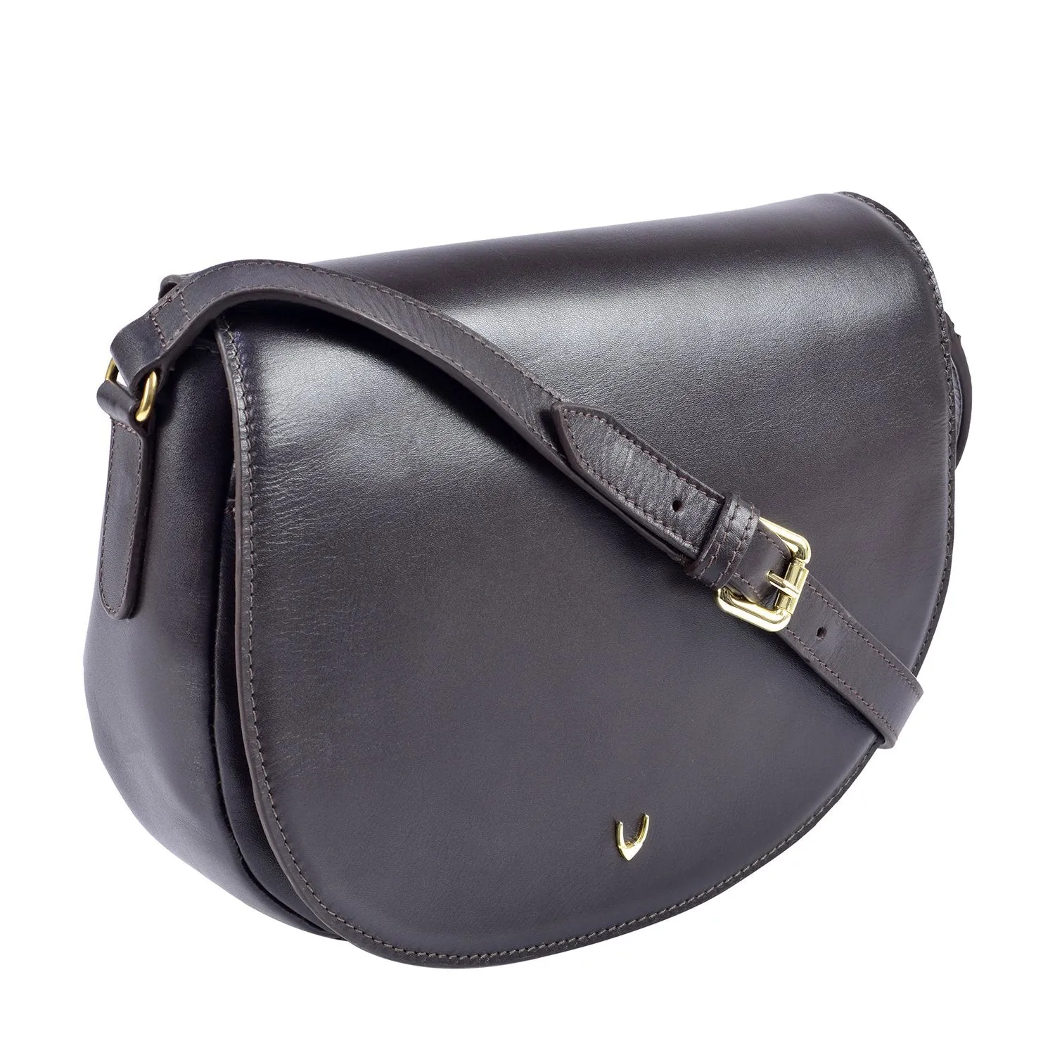 Nelly Classic Leather Crossbody Bag