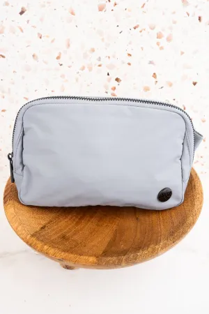 NGIL Light Gray Brooklyn Belt Bag