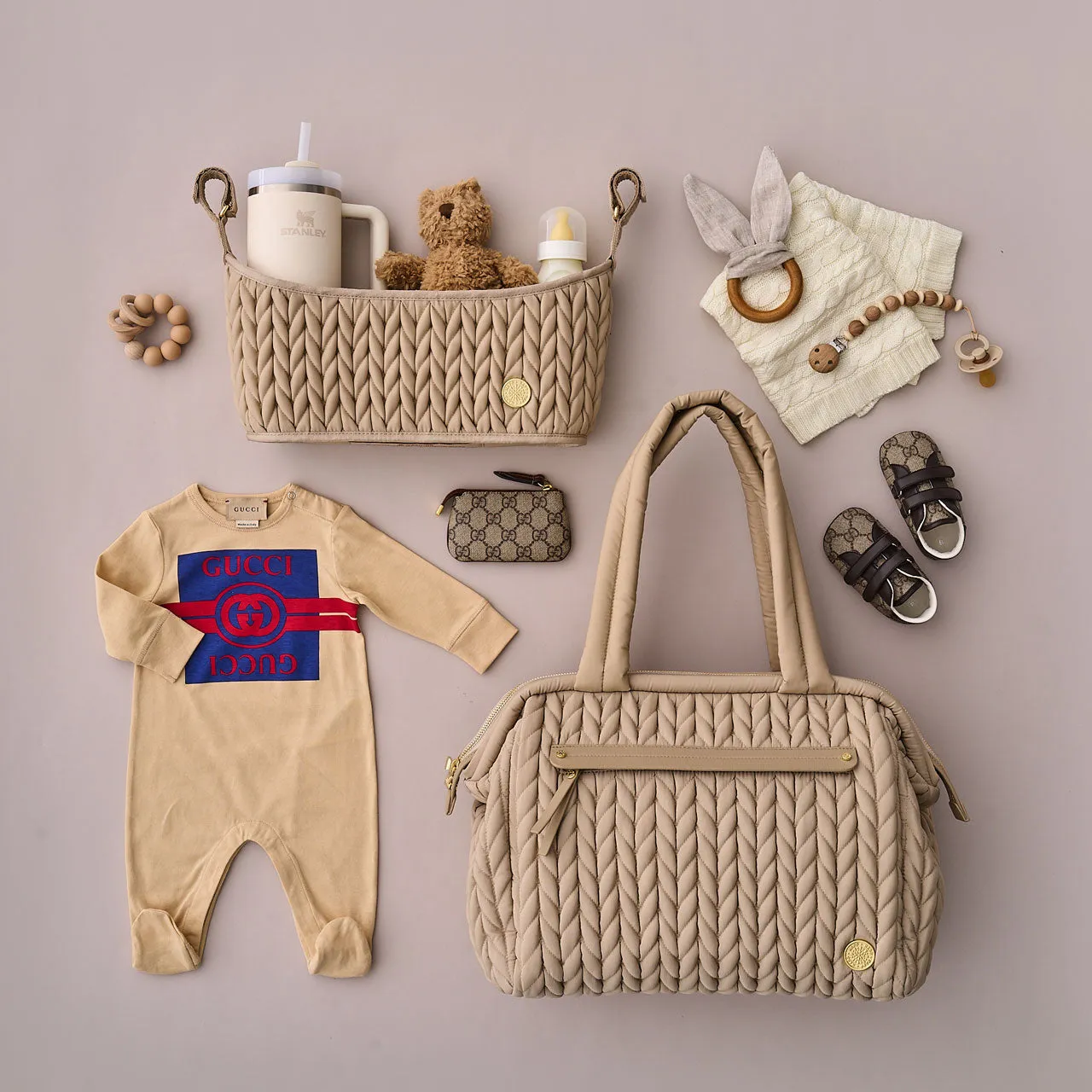 Paige Carryall Beige