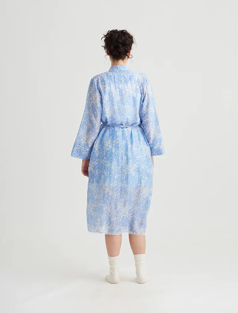 Papinelle - Cheri Blossom Maxi Robe | Powder Blue