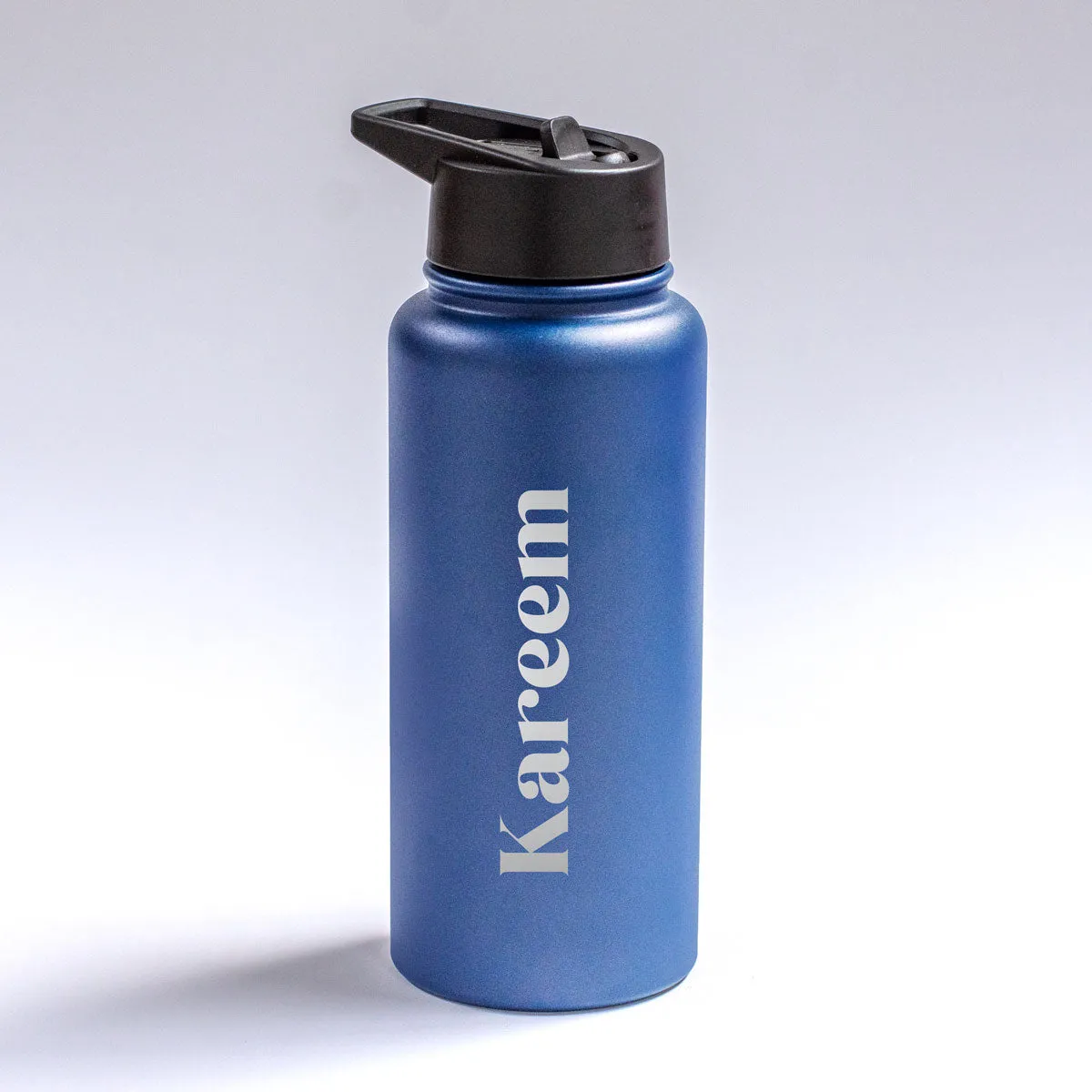 Personalised Sports Gym Water Bottle, 1L