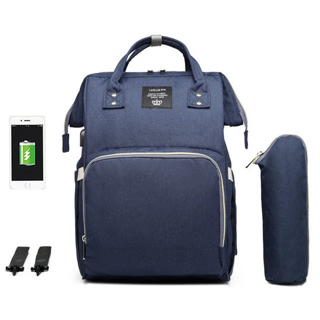 Premium Diaper Bag With USB u2