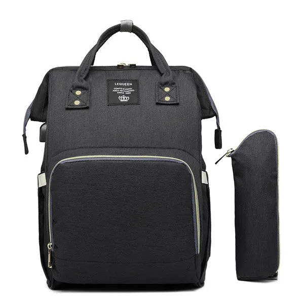 Premium Diaper Bag With USB u2