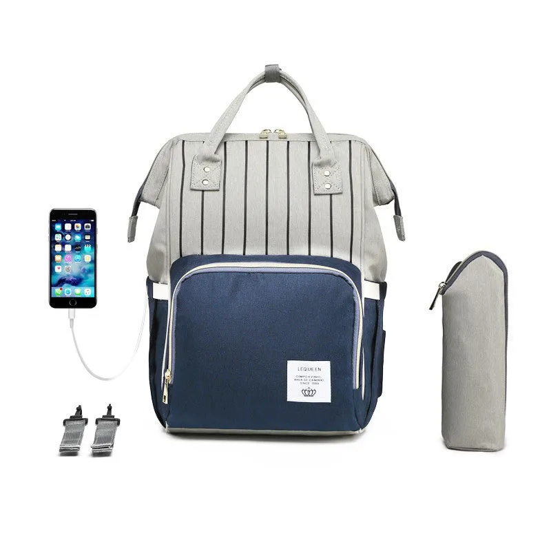 Premium Diaper Bag With USB u2