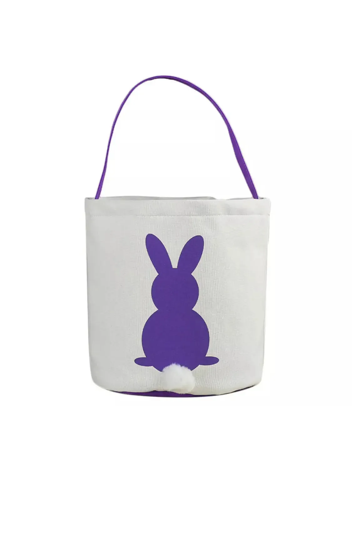 Purple Easter Bunny Bags / Bucket x 1 pc