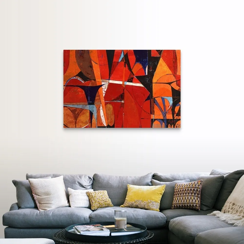 "Cinnabar" Canvas Wall Art