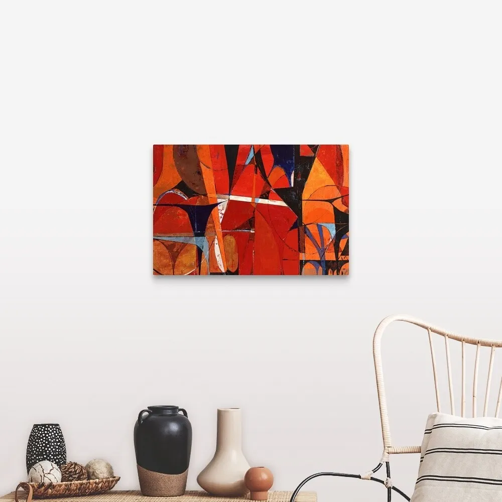 "Cinnabar" Canvas Wall Art