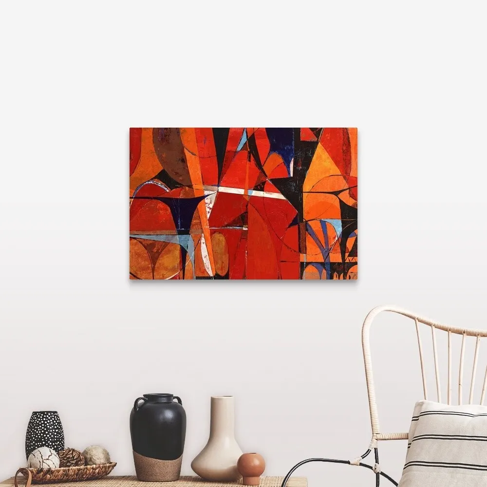 "Cinnabar" Canvas Wall Art